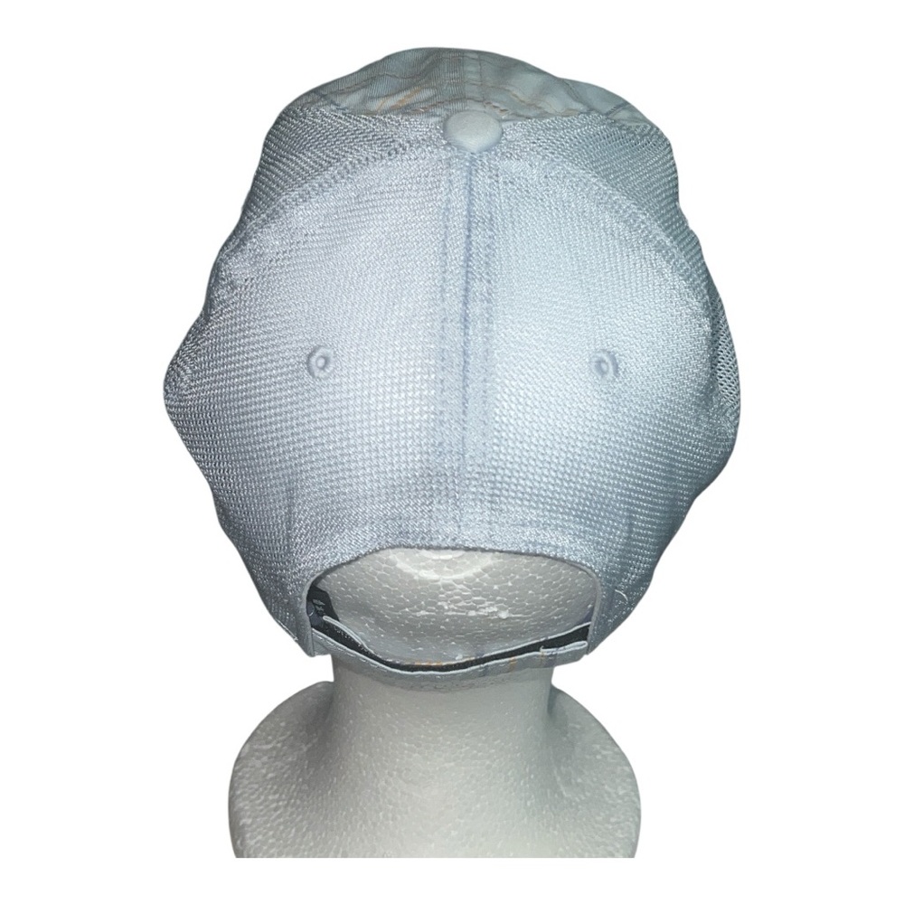 Nike Light Blue/White Ladies Checkered Golf Cap - Picture 5 of 7